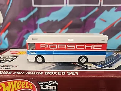 Buy Hot Wheels Premium Transporter Porsche Euro Hauler Car Culture Real Riders New • 19.99£