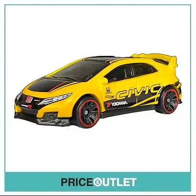 Buy Hot Wheels - '16 Honda Civic Type R (Yellow) • 7.99£