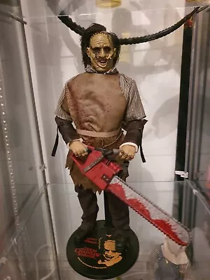 Buy Sideshow Texas Chainsaw Massacre Leatherface Rare 1/6 Horror Boxed • 135£