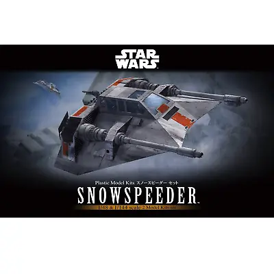 Buy Bandai Star Wars SNOWSPEEDER 1/48 & 1/144 2 Model Kits Set • 74.86£