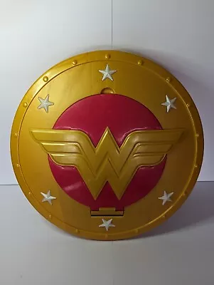 Buy TM & DC Comics Mattel Wonder Woman Super Hero Shooting Shield Toy 2015 & 1 Disc  • 12£