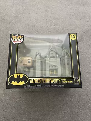Buy Funko POP Town Figure : Batman 80 Years #13 Alfred Pennyworth With Wayne Manor • 10£