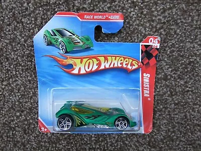 Buy Hot Wheels Race World Cave Series Model Sinistra 2010 206 - SEALED On Card • 9.95£