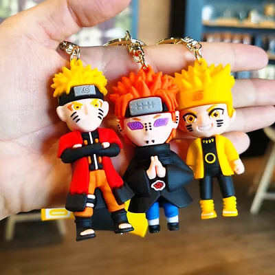 Buy Naruto Anime Manga Keyring Keychain Key Ring Keychain Funko Pop Style • 5.99£