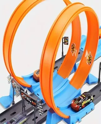 Buy Hot Wheels Ramp Loop Raceoff Race Track Playset Car Toys Kids Adventure Set UK • 20.99£