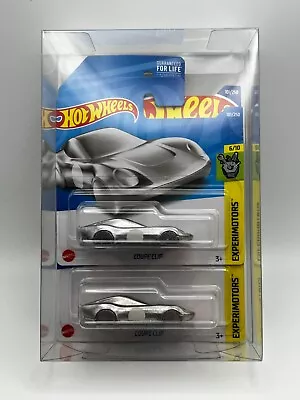 Buy Hot Wheels Clip Coupe Silver - Long And Short Card Combo With Protector! • 8£