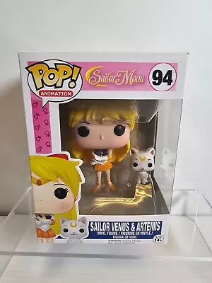 Buy SAILOR MOON FUNKO ~Sailor Venus With Artemis #94 Pop  VAULTED (RARE) • 49.99£