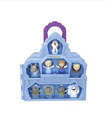 Buy Disney Frozen Little People Figures Carry Along Castle Case Play Set New W Tag • 49£