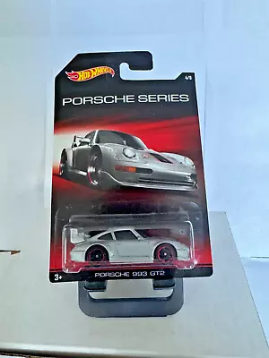 Buy 2015 Hot Wheels Porsche Series Porsche 993 GT2 Silver #4/8 Walmart Exclusive A58 • 25.67£