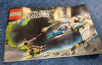 Buy Lego 70701 Galaxy Squad Swarm Interceptor Instruction Manual ONLY • 1.99£