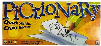Buy Pictionary By MATTEL 2010 'Quick Sketches, Crazy Guesses!' (8yrs+) ~ VGC • 9.55£