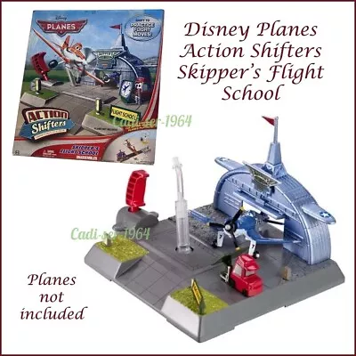 Buy Disney Planes Action Shifters Skipper's Flight School Children's Toys NEW • 19.99£