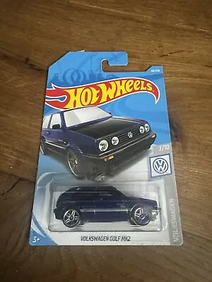 Buy Hot Wheels VW Volkswagen Golf MK2 No 68 New And Unopened Short Long Mint • 7£