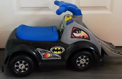 Buy DC Super Friend Batman  Gotham Raceway Ride-On Excellent Working Condition Video • 10£