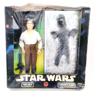 Buy Star Wars Empire Strikes Back Han Solo & Carbonite Block Action Figure / Doll • 19.99£