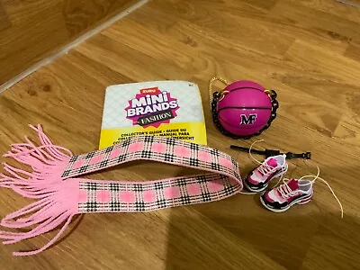 Buy Mini Brands Mini FASHION New Outfit Pink Basketball Bag Trainers   Fits Barbie • 19.99£