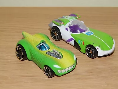 Buy HOTWHEELS TOY STORY REX AND BUZZ LIGHTYEAR CARS - Scale 1:64 • 6£