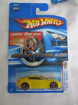 Buy Hot Wheels 2005 First Editions Faster Than Ever Aston Martin V8 Vantage Mint • 3.99£