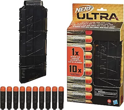 Buy Nerf Box Pack For 10 Dart Version Ultra With Charger Original HASBRO E9016 • 15.73£