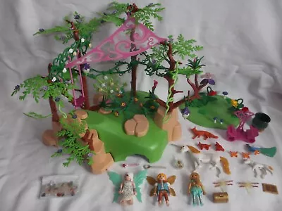 Buy Playmobil Fairies - Magical Fairy Forest- Set 9132 VGC • 35.95£