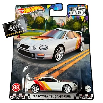 Buy HOT WHEELS PREMIUM 95 Toyota Celica Gt-Four  Car Culture 1:64 Diecast NEW • 12.99£