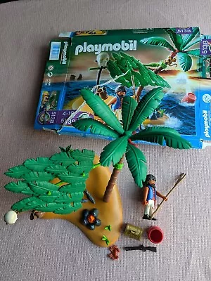 Buy Playmobil Castaway On Palm Island 5138 Used Toy Preschool Playset People • 8£
