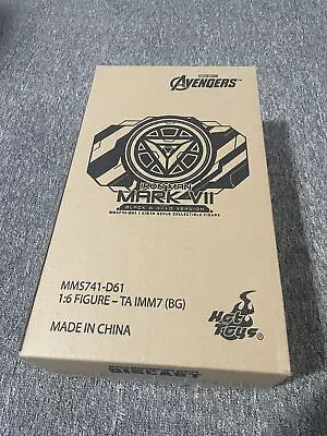 Buy  New Hot Toys MMS741D61 Iron Man Mark VII Black And Gold Version 1/6 IN STOCK • 592£