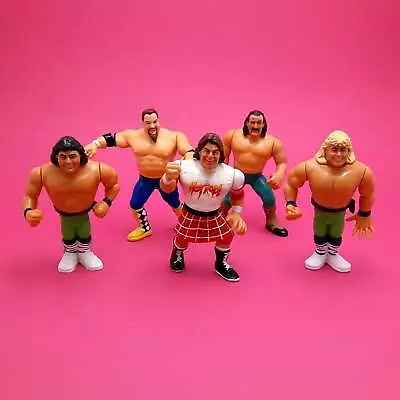 Buy WWF HASBRO ☆ 5x Bundle Rockers Jake Piper Niedhart Vintage Wrestling Figure ☆ Or • 39.99£