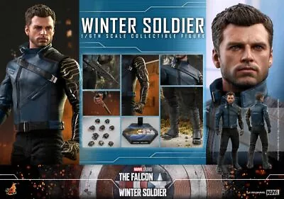 Buy In Stock Hottoys Tms039 Falcon Winter Soldier Hot Toys Bucky Barnes • 368.24£