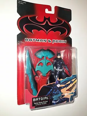 Buy Vintage BATMAN & ROBIN Figure BATGIRL Kenner DC 1997 MOC Sealed • 8.99£