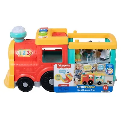 Buy Fisher-Price Little People Toddler Learning Toy Big ABC Animal Train • 40.99£