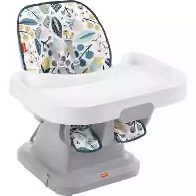 Buy Fisher-Price SpaceSaver Simple Clean High Chair With Wraparound Deep-Dish Tray, • 69.99£