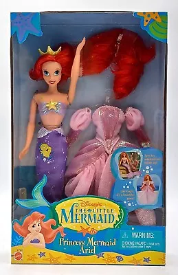 Buy 1997 Disney's The Little Mermaid Doll: Princess Ariel / Mattel 17593 / NrfB • 151.65£