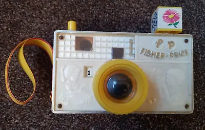 Buy FISHER PRICE Vintage 1967 Picture Story Camera Classic Toy 8 Scenes #784 Working • 9.99£