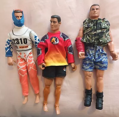 Buy Action Man Bundle X 3 Figures Vintage Hasbro 1990s. • 12.99£