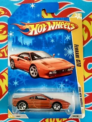 Buy Hot Wheels Ferrari GTO Snowflake Card 2008 New Models • 25£