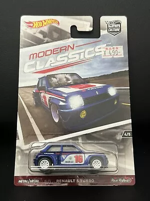 Buy Hot Wheels Premium Car Culture Modern Classics Renault 5 Turbo 4/5 • 24.99£