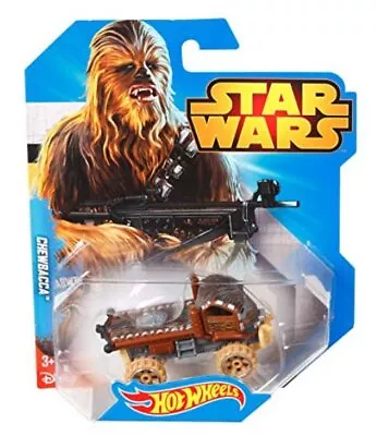Buy Star Wars Hot Wheels Chewbacca Vehicle Die Cast Toy Car - (Blue Card) • 11.64£