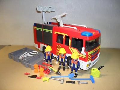 Buy PLAYMOBIL FIRE ENGINE 5363 (Lights+Sounds,For Fire Station) • 14.49£