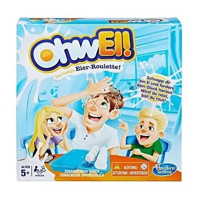 Buy Hasbro Games Egged On Preschool Game German Language Board Game Kids New • 6.99£