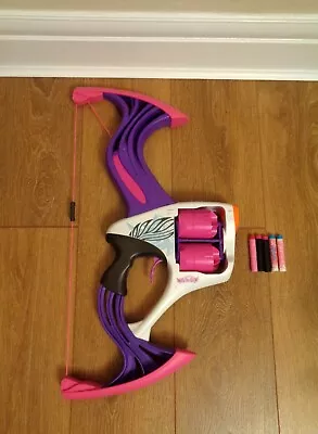 Buy Retired Girls Nerf Rebelle - Flipside Bow - Double Barrel Gun With Darts Ammo • 8.99£