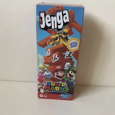 Buy Super Mario Edition Jenga Hasbro Complete, Opened But Never Used • 12.99£