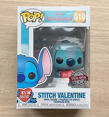 Buy Funko Pop Disney Lilo & Stitch - Stitch Valentine #510 + Free Protector • 59.99£