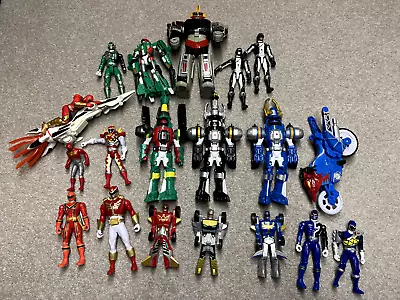 Buy Power Rangers Job Lot Bundle 17x Figures Toys Megaforce Morphin Overdrive • 19.99£