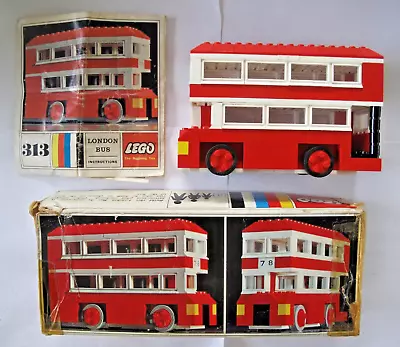 Buy Lego Classic, Vintage 313 London Bus. (1966) Original & Complete - RARE • 24.95£