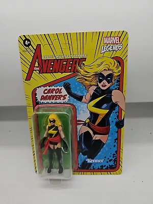 Buy Marvel Legends The Avengers Retro 3.75  Figure Carol Danvers Cptn Marvel Kenner • 12.95£