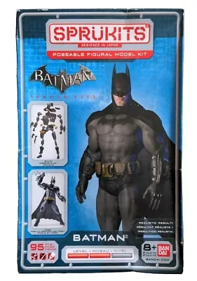 Buy Batman Bandai Dc Comic Sprukits Poseable Figural Model Kit 95 Pcs • 14.99£