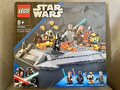 Buy 75334 LEGO Star WARS Obi-wan Kenobi Vs. DARTH VADER Bnib RETIRED Set • 26.90£