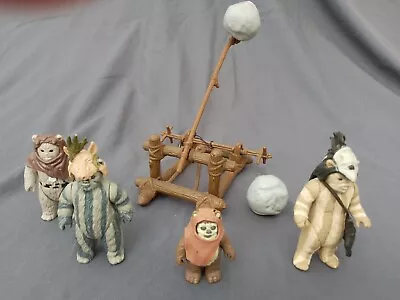 Buy Original Star Wars Figures Ewok Collection (Kenner 1980s) • 22£