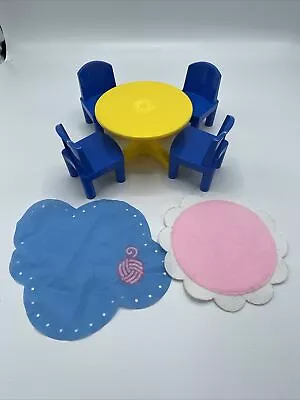 Buy Lego Doll Explore Being Me Theme 2002 Table With 4 Chairs With 2 Rugs (7) • 19.99£